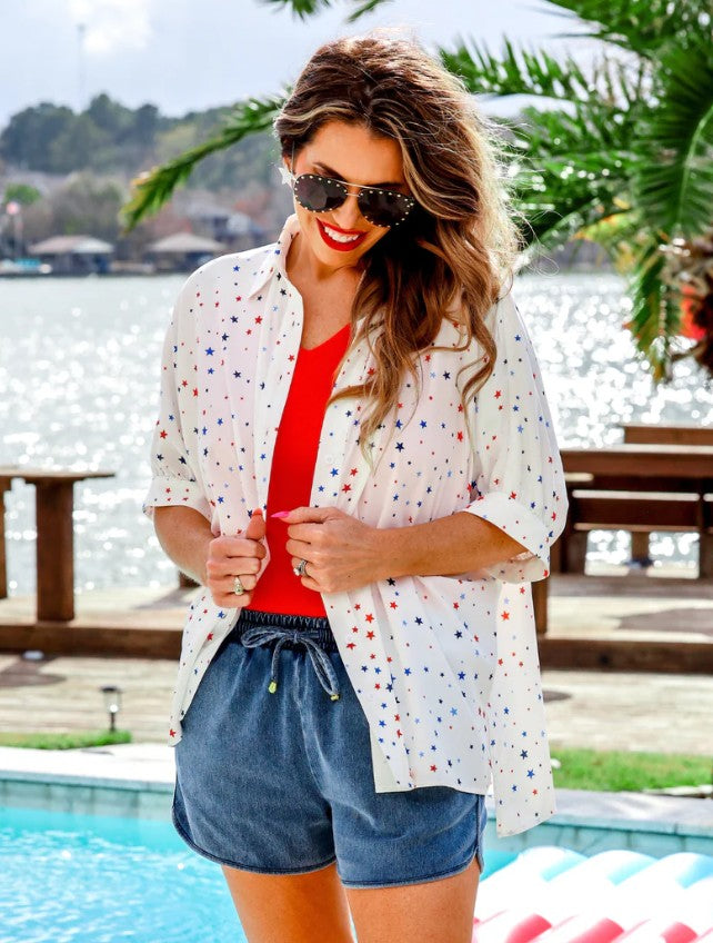 Refined Denim Stretch Everyday Shorts