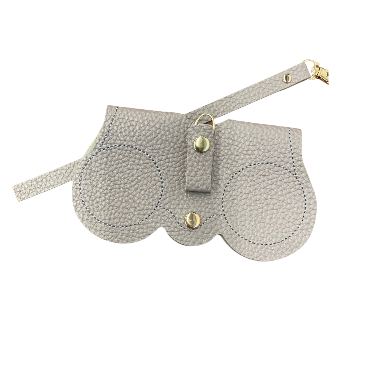 Easily attached to any purse hook, band, or handle, these slim cases are perfect for quickly retrieving your sunnies and protecting them from scratches!