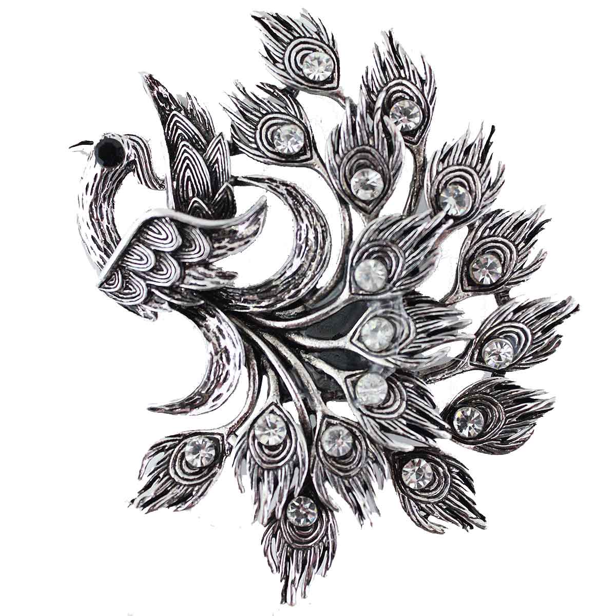 Use your imagination! These brooches add a nice embellishment to sweaters and blouses but can also be used to customize scarves, hats, and purses. There will be no pinhole damages with these lovely brooches because they stay in place with an extremely powerful magnet. Sizes range from 1.25" x 1.25" to 2" x 2"
Pair it with a magnetic pendant necklace for another option!