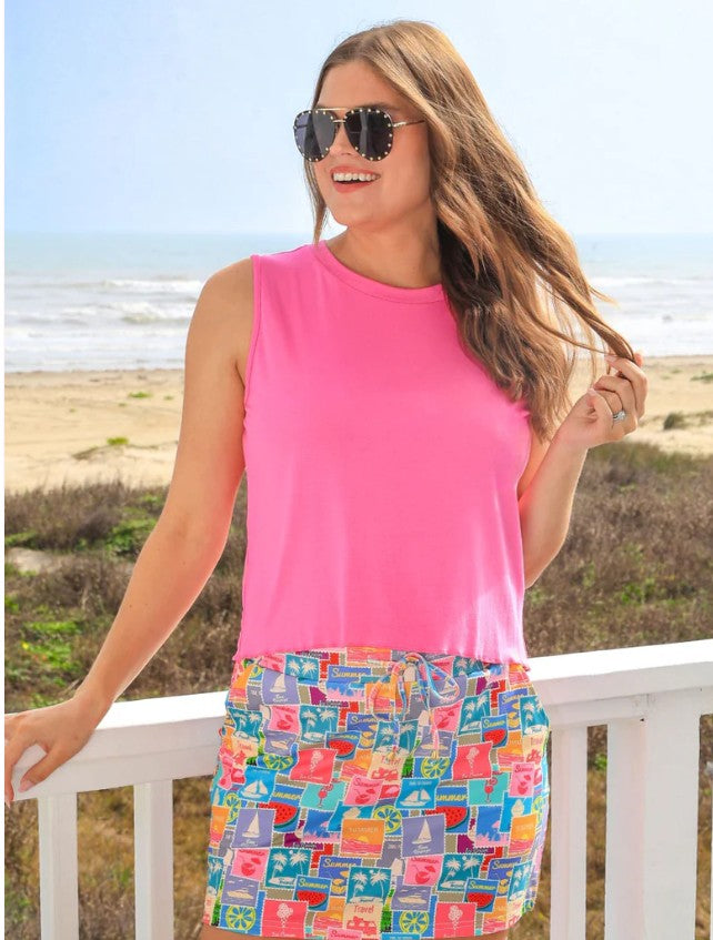 Banks Basic Lettuce Hem Tank