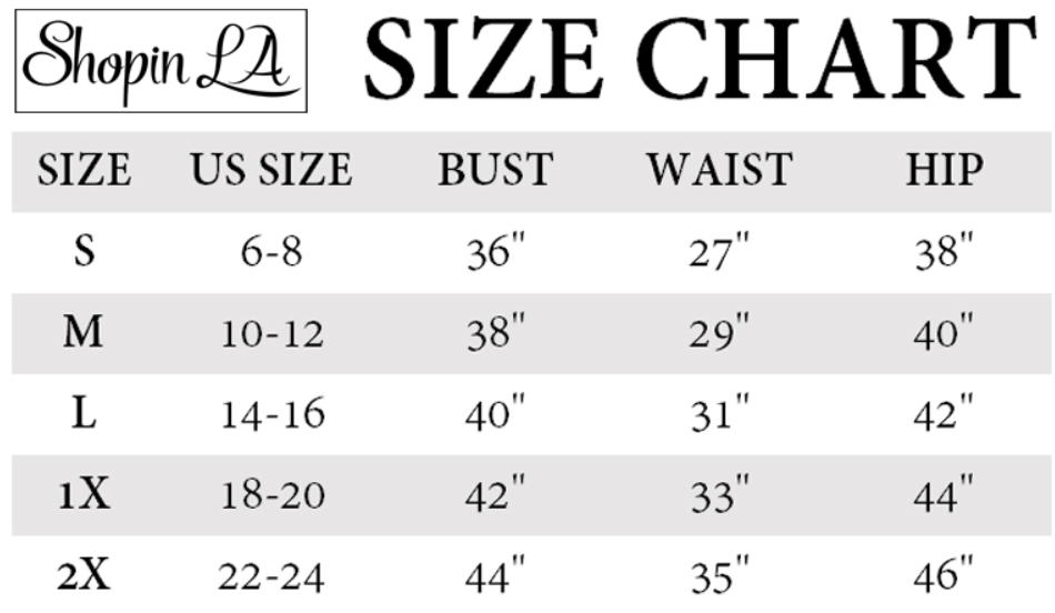 Size Guide