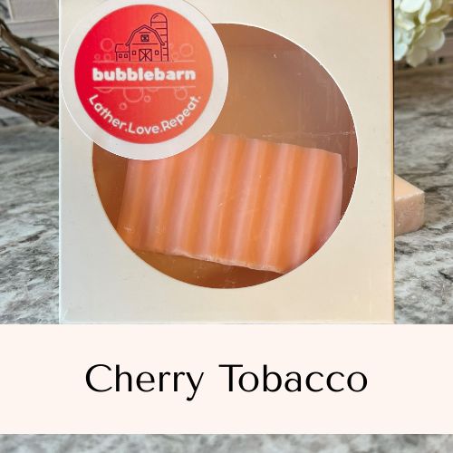 You'll be delighted by our locally-crafted goat's milk soap, with its exceptional lather and moisturizing properties. Get swept away by the irresistible BubbleBarn Lather. Love, Repeat!
Bar Sizes:
Bars Lg - 2.4"x 3" x .9"