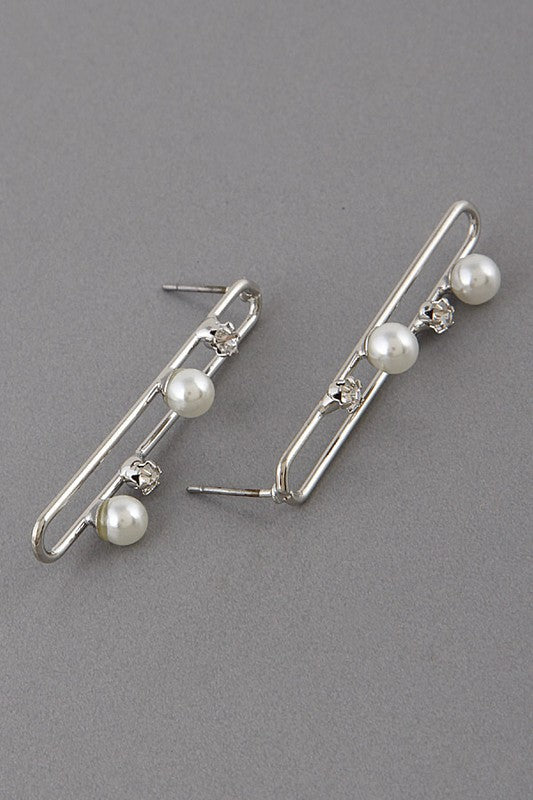 Round Track Earrings
