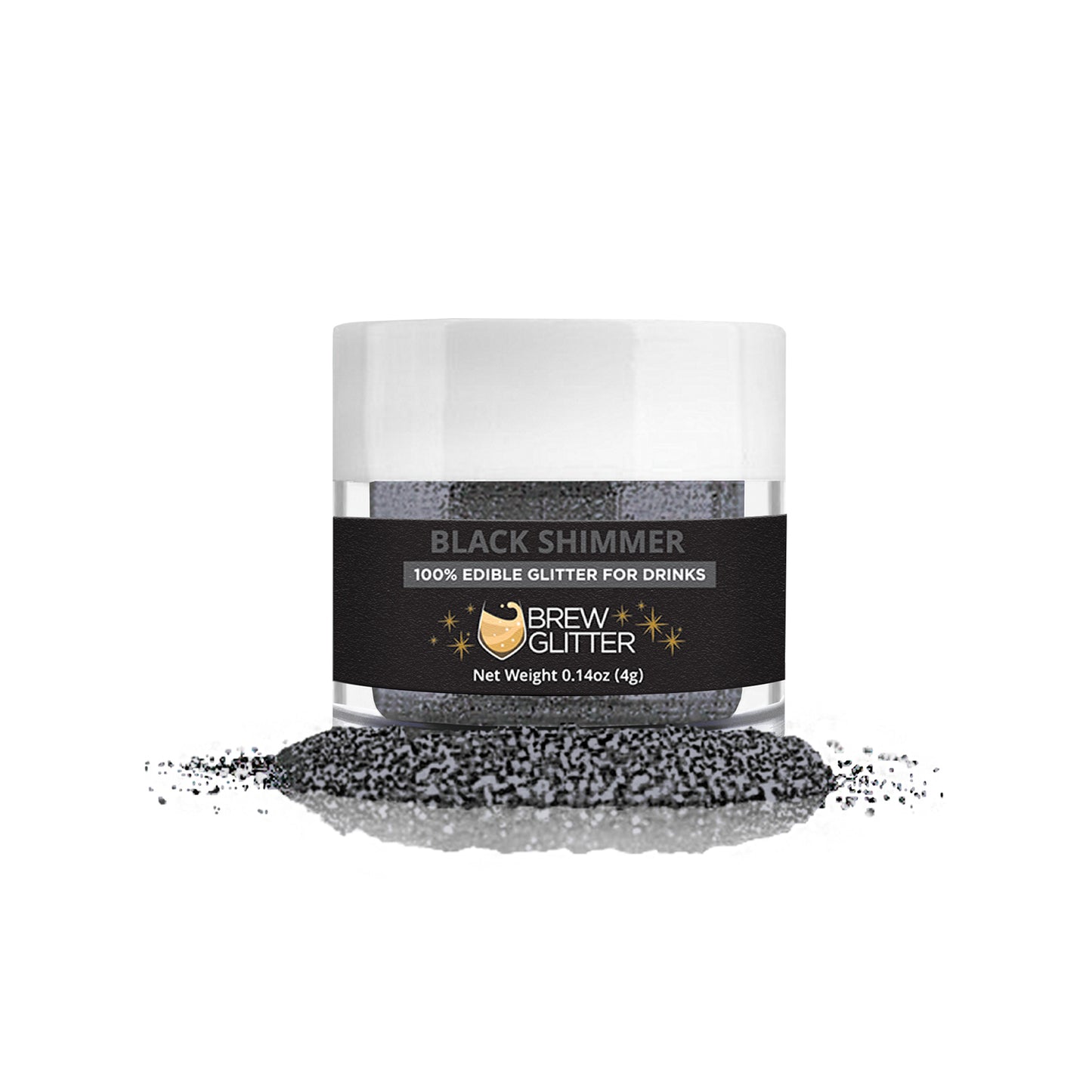 Brew Glitter® is a beautiful shimmery powder that gives liquid a classy pop that shimmers when swirled. Simply add a couple pinches to your favorite beverage, stir, serve and be dazzled! My favorite is a beverage with carbonation because it keeps the swirls dancing!