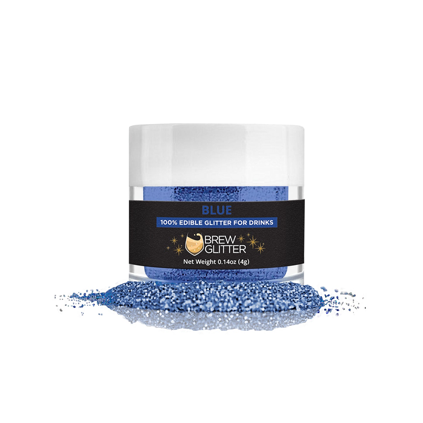 Brew Glitter® is a beautiful shimmery powder that gives liquid a classy pop that shimmers when swirled. Simply add a couple pinches to your favorite beverage, stir, serve and be dazzled! My favorite is a beverage with carbonation because it keeps the swirls dancing!