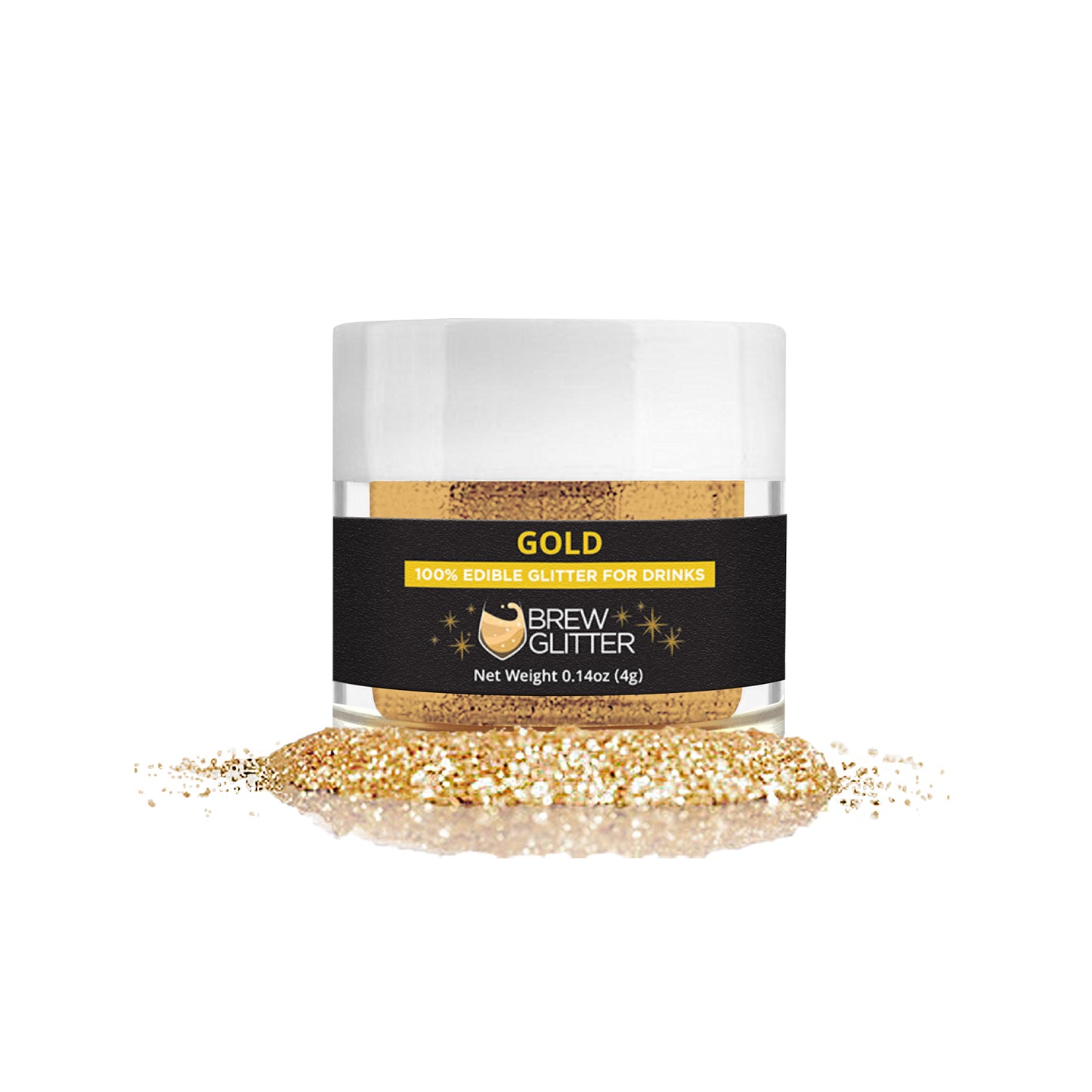 Brew Glitter® is a beautiful shimmery powder that gives liquid a classy pop that shimmers when swirled. Simply add a couple pinches to your favorite beverage, stir, serve and be dazzled! My favorite is a beverage with carbonation because it keeps the swirls dancing!