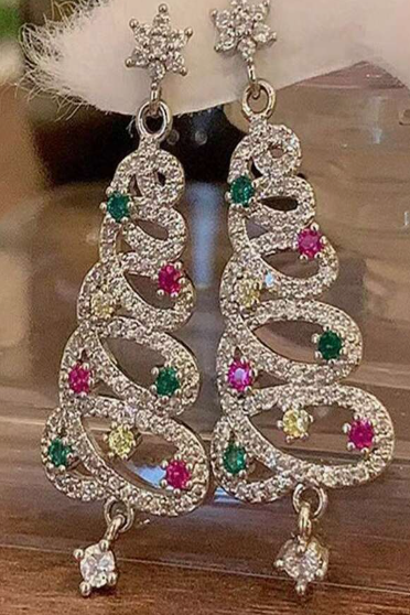 Christmas Tree Earrings