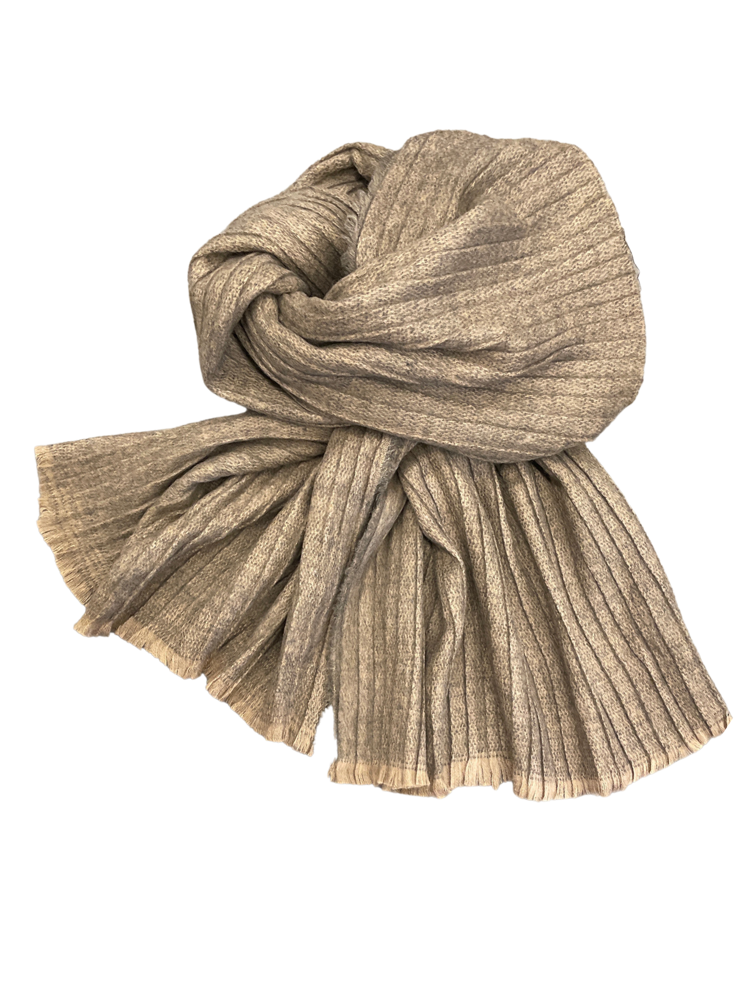 Cozy up & keep the winter cold away with this luxury oversized scarf featuring a ribbed texture. It's a timeless piece that can endure the test of time, all while looking fab!