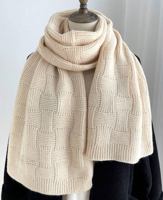 Cozy Knit Neck Scarf