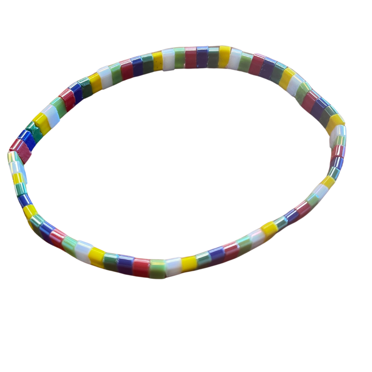 These will soon to be your favorite bracelets, buy more than 1 they layer well, you're going to love them! Miyuki beads are made of glass, but durable and will blow you away with their comfort, style and versatility.  Size: circumference is approx 7" and the stretch cord allows it to fit a variety of wrist sizes.