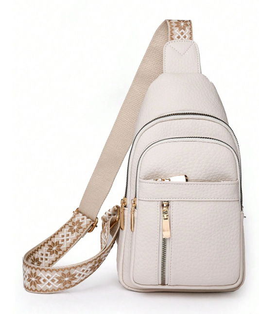 Backpack Crossbody - Beige