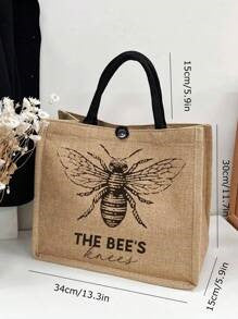 Bee's Knees Linen Bag