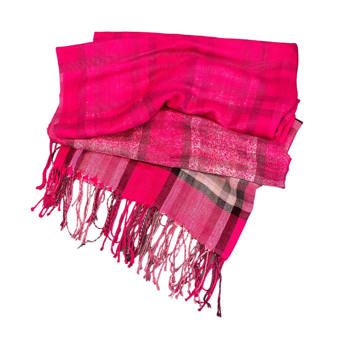 Be the envy of your friends with this multifunctional wardrobe must-have! Wrap yourself in fashion with this lightweight scarf that'll keep you looking fab through every season. Measures: 28" x 24"