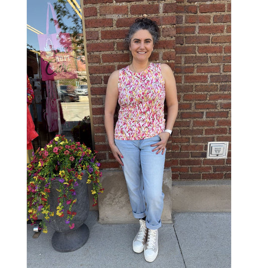 Floral Sleeveless Tank