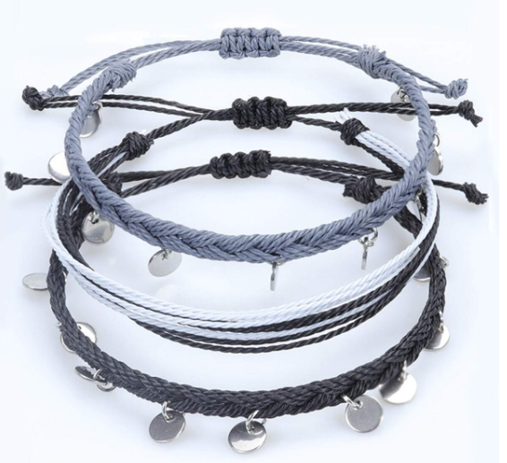 Variety of ankle bracelets to suit your style from boho threads to classic gold or silver. Something to bling up your ankle at a great price!