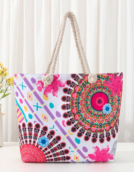 Mandala Design Tote Bag