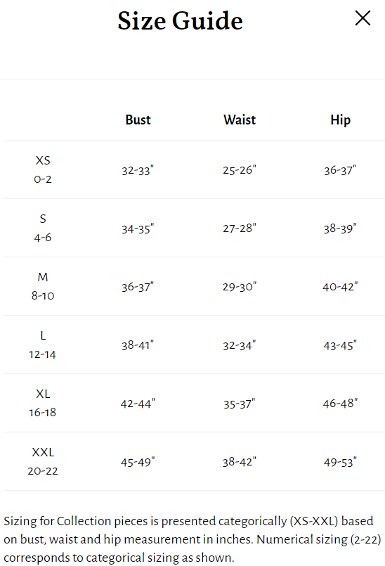 Size Guide