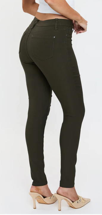 S - High-Rise Skinny Color Denim