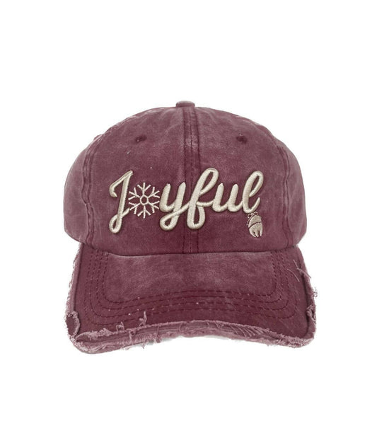 JOYFUL Embroidery Hat