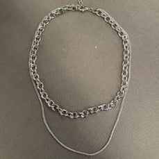18" Double Chain Necklace