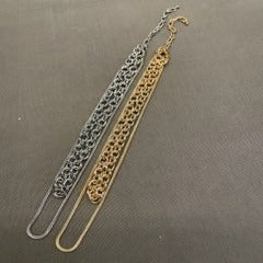 18" Double Chain Necklace