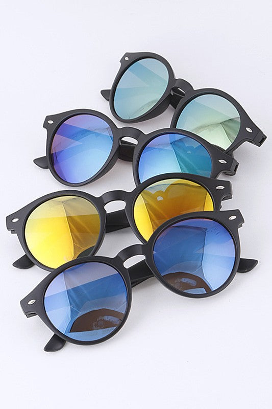 Polarized Unisex Mirror Sunglasses Set